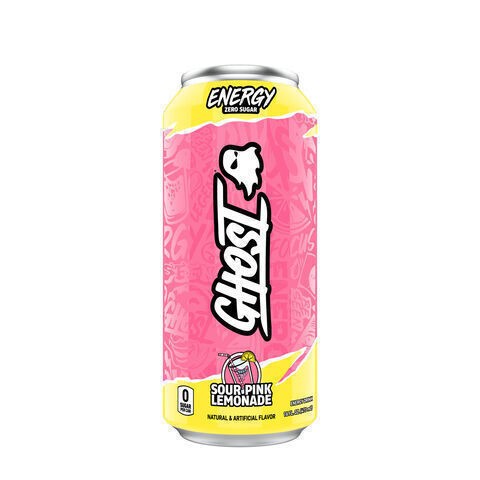 Ghost Energy Drink Sour Pink Lemonade με Ανθρακικό 26-0285 473ml
